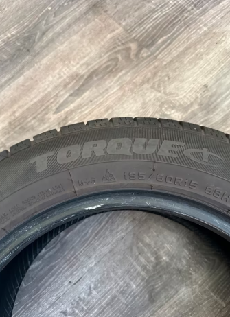 2x 195 60 R15 Torque Allwetterreifen 7mm 2020