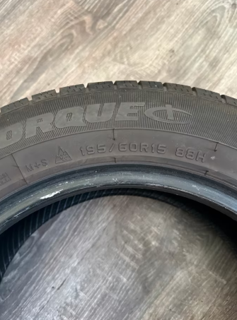 2x 195 60 R15 Torque Allwetterreifen 7mm 2020
